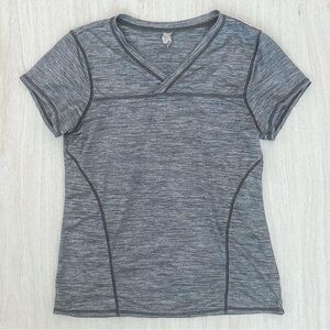 Head V Neck Crossover Tennis Top Athletic Wear MEDIUM Heather Grey